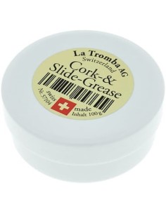 Limpieza y Mantenimiento Grasa Instrumentos Viento Corcho La Tromba Roja (Cork & Slide Grease) 100gr