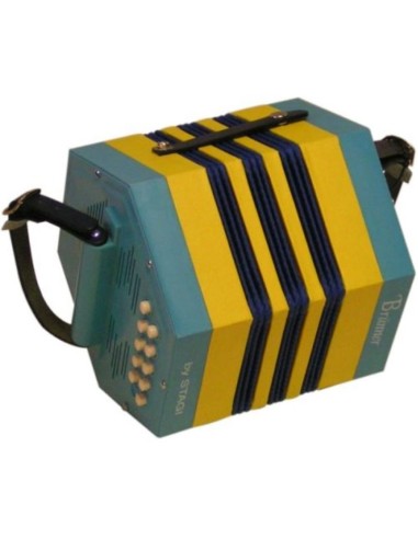 Concertina Stagi PL4-2 Plastica Blu