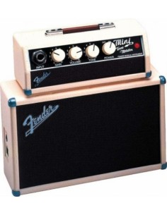 Amplificador Guitarra Mini Fender (4808) Mini Tone Master Head & Box (1 Watio) (2 Altavoces)