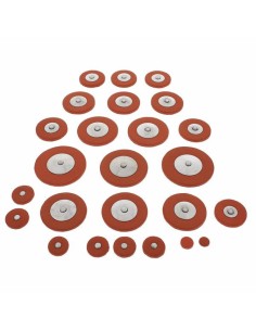 Zapatillas Saxofon Tenor My Pads (WS.112) Juego Completo Selmer Mark VI Resonador Metal