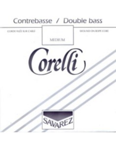 Cuerda Contrabajo 4/4 4ª (E) (Mi) Savarez Corelli (384/M) (Niquel Entorchado) Medium