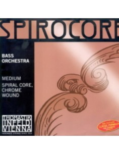 Cuerda Contrabajo 4/4 1ª (G) (Sol) Thomastik Spirocore Orchestra (S36) (Acero Aluminio) Medium 2