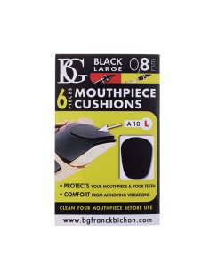 Compensadores BG (A.10L) Grueso Grande (0,8 mm.) Negro (6 Unidades)