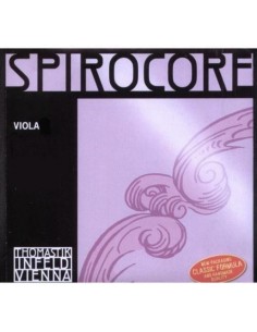 4/4 Viola String 4th (C) (C) Thomastik Spirocore (S21) (Silver) Medium 2