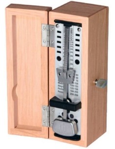 Metronomo Madera Mini Wittner (880250) (Sistem Taktell) Roble