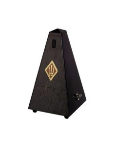 Metronomo Madera Piramide Wittner (819) (Sistem Malzel) (Campana) Roble Negro Mate