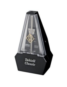 Metronomo Plastico Piramide Wittner Classic (829161) (Sistem Taktell) (Sin Campana Tapa Transparente