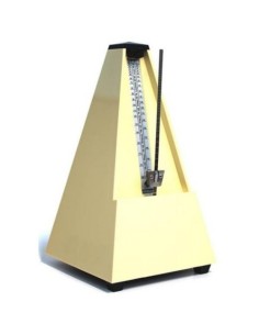 Metronomo Madera Piramide Wittner (817/A) (Sistem Malzel) (Campana) Arce Natural Mate