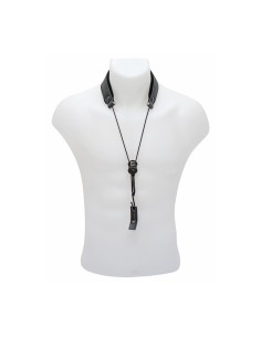 Cordon Clarinete BG (C/20E) Nylon Standard (Elastico) (Al Cuello)Sujecion Cuero Apoyapulgar (C/23E)