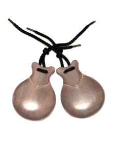 Castañuelas Jale (76/7) Bubinga Purpura (Numero 7) Semi Profesional