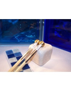 Mazas Lira (Carrillon) (Par) Cabeza 18 mm. Aluminio Longitud 33 cm. Iñaki Sebastian (G2/18) Standard