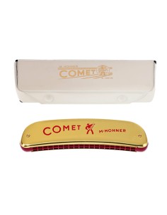 Harmonica diatonique Hohner (2503/32) Comète (note do) (32 voix) (or) octave