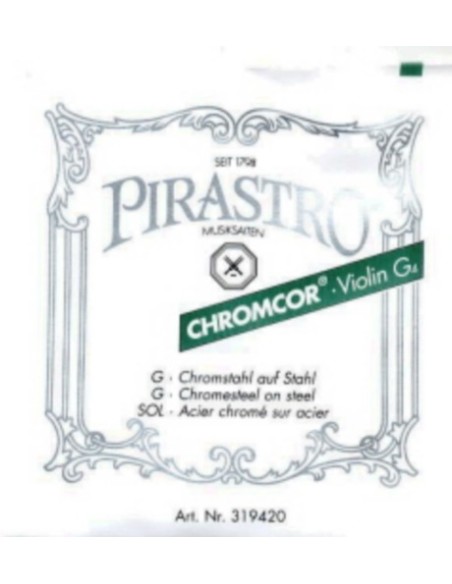 Violinsaite 1/2 oder 3/4 4. (G) (G) Pyrete Chromcor (319440) (Chrom) Medium