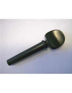 Dick 1/4 Violin Peg (280314) (Ebony with Hole)