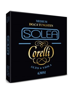 Corelli Solea 4/4 Viola Strings (630M) Tungsten Medium