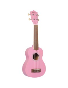 Ukelele Soprano Bamboo BE-LPK Studio Light Pink