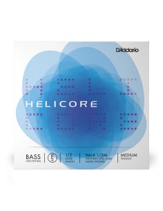 Cuerda Contrabajo 1/2 4ª (E) (Mi) D'Addario Helicore Orchestral Bass (H614 1/2M) Medium Tension