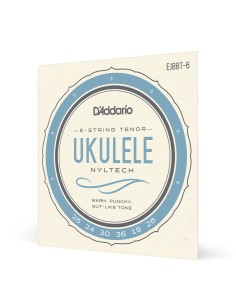 D'Addario EJ88T-6 Tenor Ukulele Strings Tenor Ukulele Strings 6 String Tenor (Set)