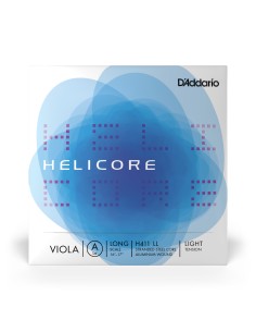 Cuerda Viola 4/4 1ª (A) (La) D'Addario Helicore Long Scale (H411 LL) Light Tension