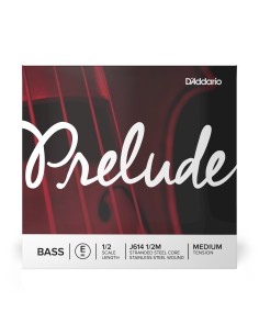 Cuerda Contrabajo 1/2 4ª (E) (Mi) D'Addario Prelude (J614 1/2M) Medium Tension