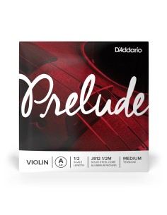 Cuerda Violin 1/2 2ª (A) (La) D'Addario Prelude (J812 1/2M) Medium Tension