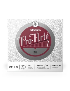 Cuerda Violoncello 1/2 2ª (D) (Re) D'Addario Pro Arte (J5902 1/2M) Medium Tension