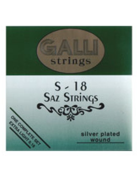 Saz Galli S-018 Lute Strings (Complete Set)
