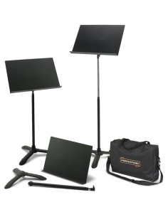 Atril Pie Portastand PAS-MST Maestro Negro (Inc. Funda Correa Transporte)