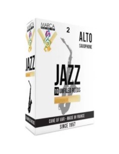 Cañas Saxofon Alto Eb (Mib) Caja 10 Unidades Marca Jazz Unfiled 2.0