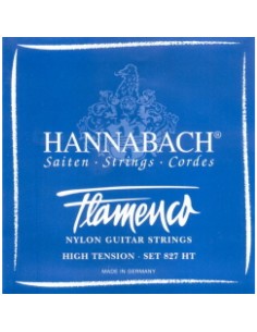 Cuerdas Guitarra Flamenca Hannabach Azul 827-HT (Juego Completo) 2