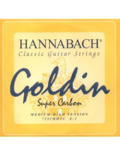Hannabach Goldin 725-MHT Classical Guitar Strings (Complete Set) 2