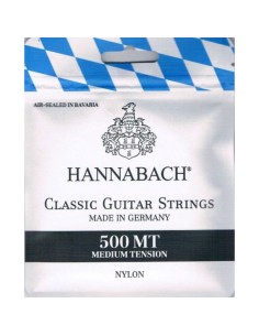 Hannabach Série 500-MT Classical Guitar Strings (Complete Set)