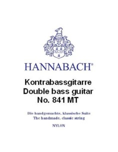 Hannabach 841MT4S Double Bass Guitar Strings 4 Strings (Complete Set) 2