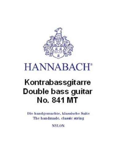 Hannabach 841MT6S 6-String Double Bass Guitar Strings (Complete Set)