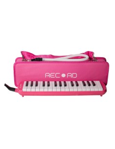 Melodica Record 37 Teclas Rango Tonal: Fa/Fa Med: 51x15x7 cm. Inc. Funda Acolchada (M37PK) Rosa