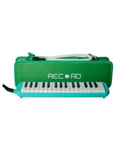 Melodica Record 37 Teclas Rango Tonal: Fa/Fa Med: 51x15x7 cm. Inc. Funda Acolchada (M37GR) Verde