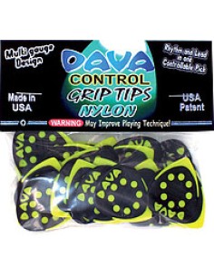 Dava Control Grip Tips Nylon Picks (6936) (Pack 36 Units)