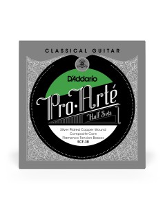 Cuerdas Guitarra Flamenca D'Addario SCF3B Pro Arte Silver Plated Copper Composite Core (Medio Juego)