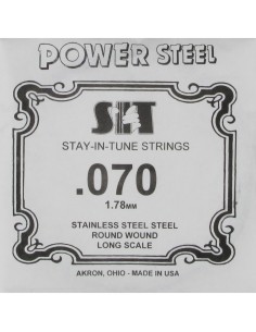 Cuerda Bajo Electrico SIT  70NR Nickel Plated Steel Round Wound Long Scale