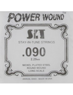 Cuerda Bajo Electrico SIT  90NR Nickel Plated Steel Round Wound Long Scale