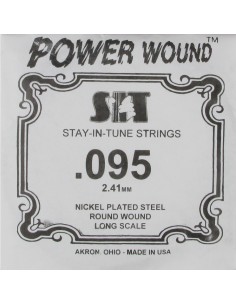 Cuerda Bajo Electrico SIT  95NR Nickel Plated Steel Round Wound Long Scale