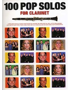 VARIOS-100 Pop Solos For Clarinet