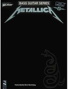 METALLICA-Black Book für Bass Tab