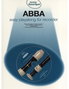 JUNIOR GUESTSPOT-Abba per flauto dolce (Inc.CD)