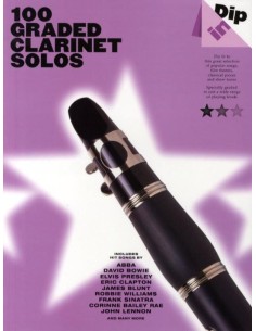 DIP IN-100 Graded Clarinet Solos