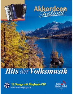 HIMMER A.-Akkordeon Festival: Hits der Volksmusik para Acordeon (Inc.CD)