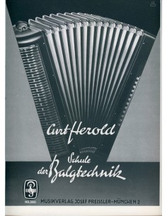 HEROLD C.-Schule der Balgtechnik para Acordeon
