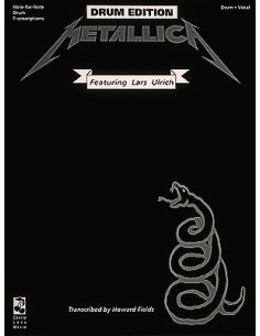 METALLICA-Black Book for Drum Kit