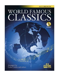 MANNING P.-World Famous Classics para Acordeon (Inc.CD)