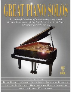 GREAT PIANO SOLOS-The TV Book